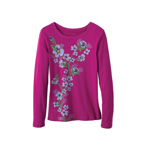 sahalie Tops - Sahalie Women's Saturday Market Long-Sleeve Tee